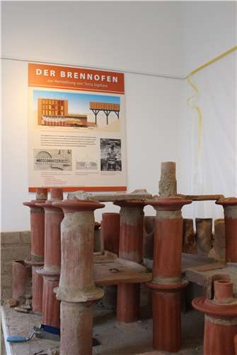 Der Brennofen zur Herstellung von Terra Sigillata.  Fotos: Melanie Walkenbach