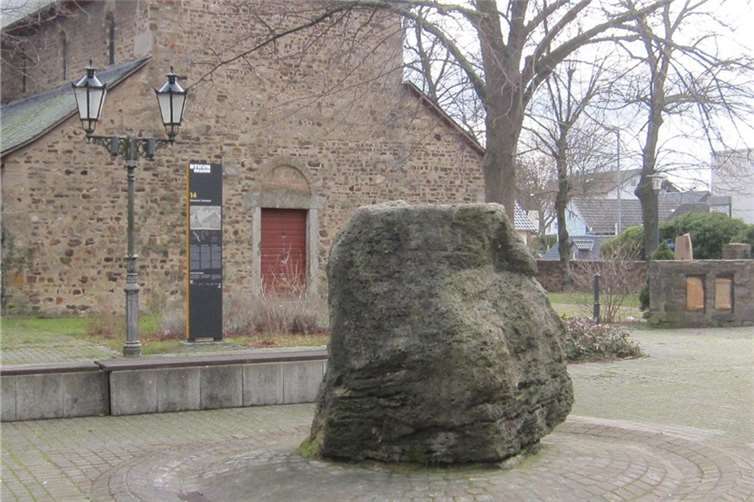 Der Brunnen auf dem Zehnthofplatz. Foto: Klaus Peter Scholz