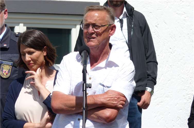 Der Bürgermeister der Gemeinde Schuld, Helmut Lussi beschrieb die Situation sehr treffend. Foto: CF