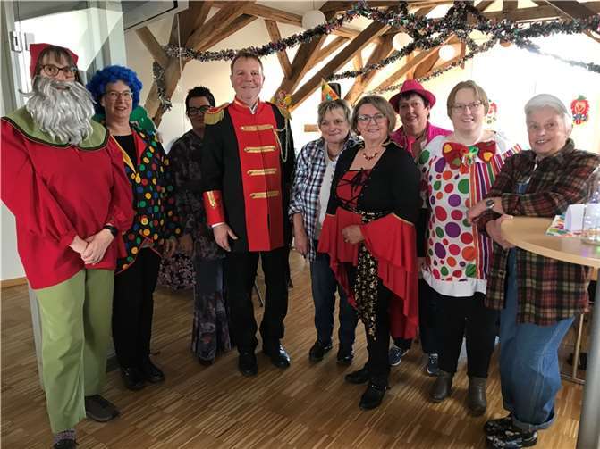 Der Bürgertreff im Zeichen des Karnevals: Dierdorf feiert ausgelassen. Quelle: Stadtverwaltung Dierdorf