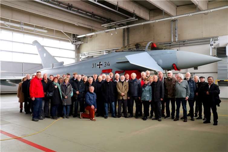 Der Bürgerverein Meckenheim e.V. organisierte kürzlich einen besonderen Ausflug: einen Besuch des Taktischen Luftwaffengeschwaders 31 „Boelcke“ in Nörvenich. Foto: privat
