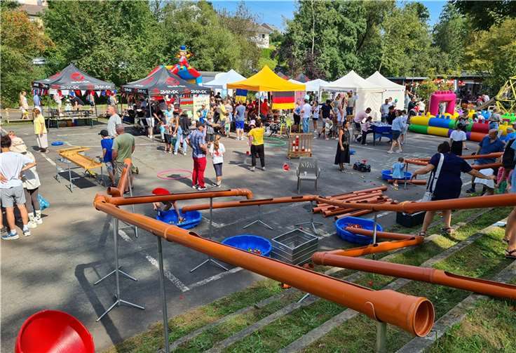 Der Bürgerverein hatte ein großes Angebot für die Kinder vorbereitet.