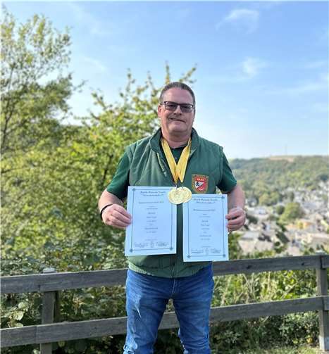 Der Bundessieger Mike Vogel.