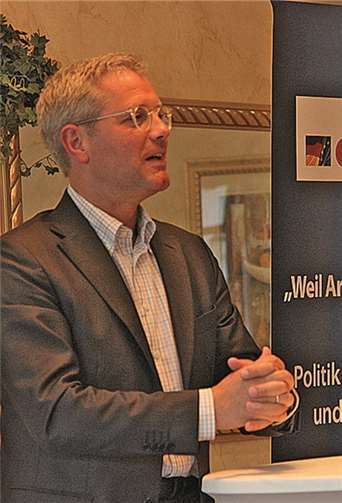 Der Bundestagsabgeordnete Dr. Norbert Röttgen konnte als Gast begrüßt werden. CDU Wachtberg