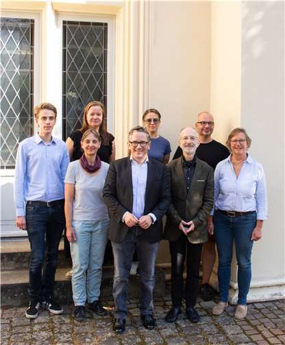 Der Bundestagsabgeordnete Thorsten Rudolph traf sich im Koblenzer Görreshaus vor kurzem mit Vertreterinnen und Vertretern des Personalrats der Rheinischen Philharmonie. Quelle: Stefanie Laquai/Rheinische Philharmonie