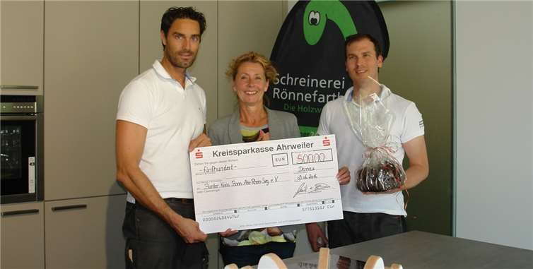 Der Bunte Kreis durfte sich über die großzügige Spende freuen.Privat