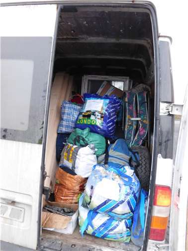 Der Bus war um etwa 25 Prozent überladen.