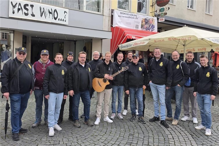 Der CCO- Elferrat auf Tour. 