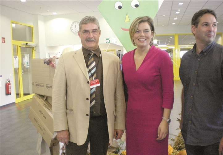 Der CDA Kreis Koblenz zu Gast bei Amazon im Industriepark A61 bei Koblenz.Privat