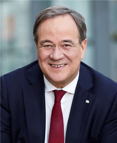 Der CDU-Bundesvorsitzender Armin Laschet kommt am 2. März virtuell nach Mayen-Koblenz.Copyright: Laurence Chaperon