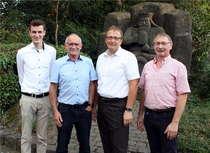 Der CDU-Fraktionsvorstand mit Nico Junglas, Ernst Einig, Joachim Plitzko und Olaf Waldecker. Fotos: privat