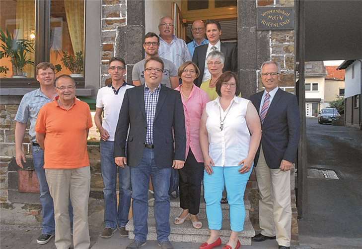 Der CDU-Gemeindeverband Vallendar traf sich in Weitersburg.privat