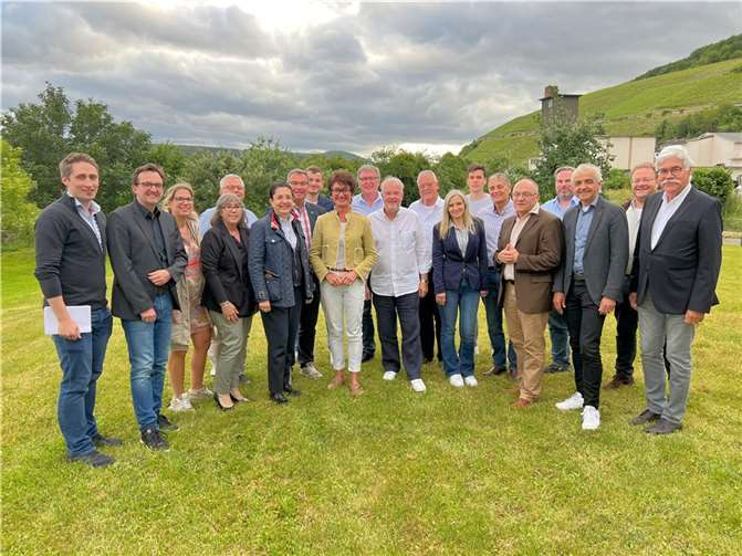 Der CDU-Kreisvorstand Ahrweiler tagte in Lohrsdorf und zeigte sich sehr zufrieden mit den Ergebnissen der Kommunalwahl vom 9. Juni 2024.  Foto: M. Schneider