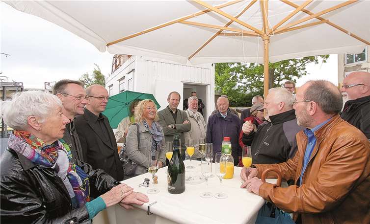 Der CDU-Ortsverband Pfaffendorf-Asterstein war zu Gast in der Wohnanlage „Goeben-Park.“privat