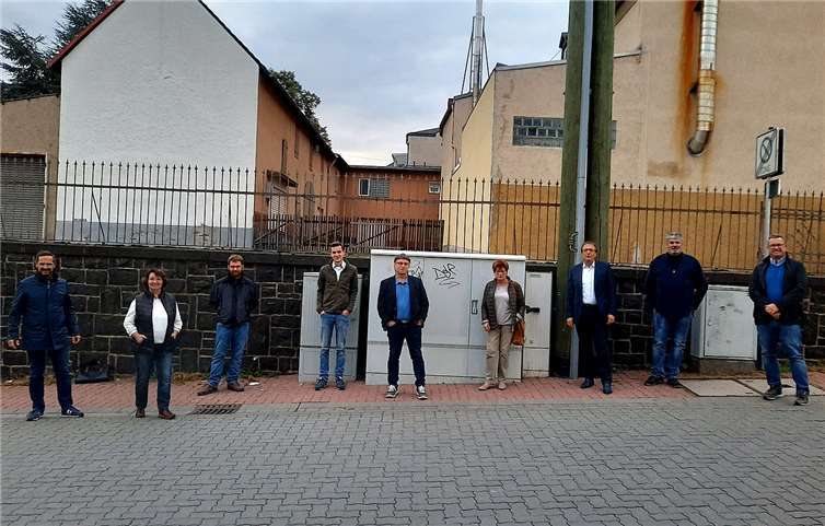 Der CDU-Stadtverband Mendig verschaffte sich einen Überblick über den Breitbandausbau.Foto: privat