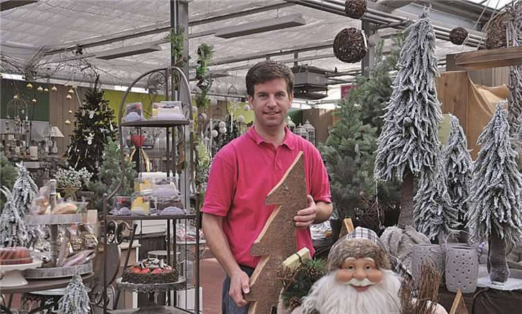 Der Chef, Christoph Ulrich, berät gerne persönlich die Kunden. JOST