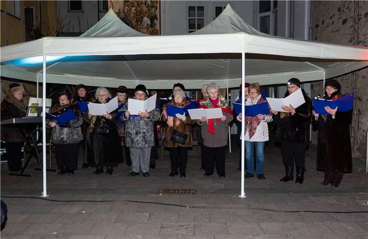 Der Chor „Bereschit“ begeisterte das Publikum.Hermann Schaefer