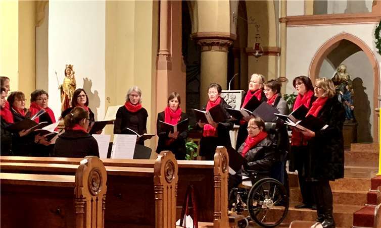 Der Chor DaCapo begleitete den 13. ökumenischen Gottesdienst anlässlich des Welt-Aids-Tags musikalisch. Pressestelle der Kreisverwaltung