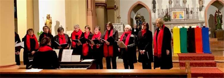 Der Chor DaCapo gestaltete den 14. Ökumenischen Aids Gottesdienst mit. Foto: Pressestelle der Kreisverwaltung