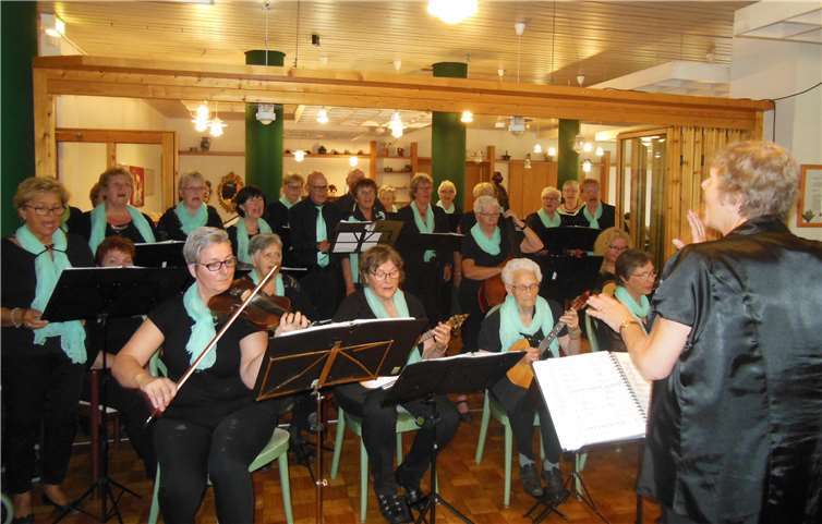Der Chor „Sing for fun“ aus Rotterdam.Privat