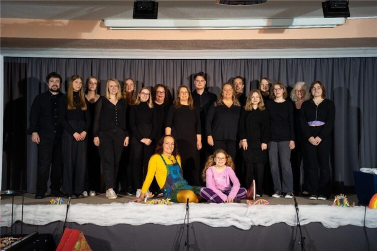 Der „Chor Stimmt So!“ nahm die Besucher mit in eine Welt der Träume und Fantasie.Foto:Chor Stimmt So!