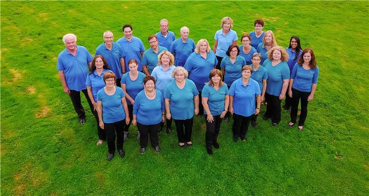Der Chor Unterwegs probt schon wieder sehr intensiv für das Konzert.Foto: privat