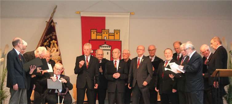 Der Chor am Festtag. Fotos: privat