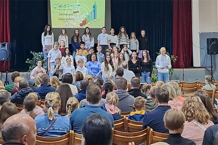 Der Chor begeisterte die vielen Besucher.