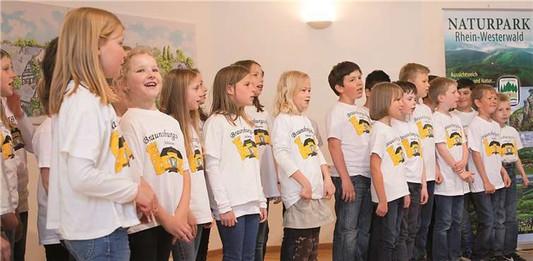 Der Chor der Braunsbergschule gestaltete den musikalischen Rahmen.WT