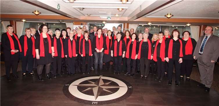 Der Chor des GV Germania.