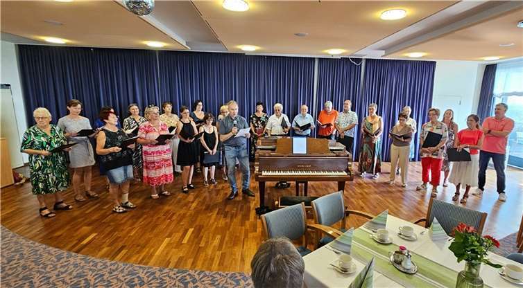 Der Chor in der Residenz Humboldthöhe.  Foto: privat