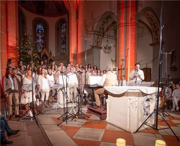Der Chor „pianoforte“ begeisterte mit gefühlvollen Liedern.Foto: privat