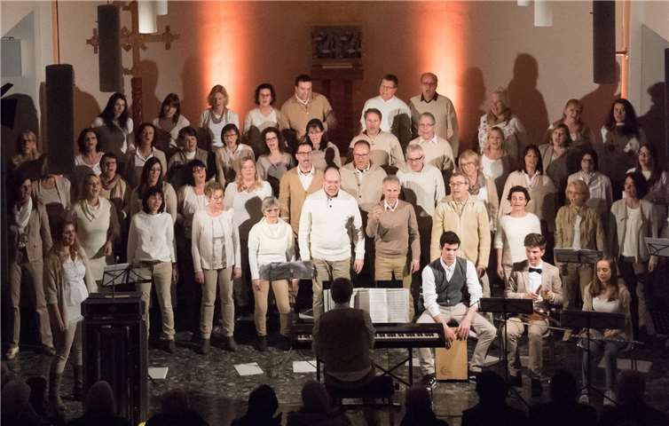 Der Chor „pianoforte“ der Kolpingfamilie St. Mauritius Kärlich.Werner Schäfer