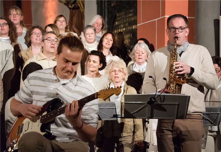 Der Chor pianoforte wird für zwei besondere Konzerterlebnisse in der Abteikirche Bendorf-Sayn sorgen.Foto: Werner Schäfer