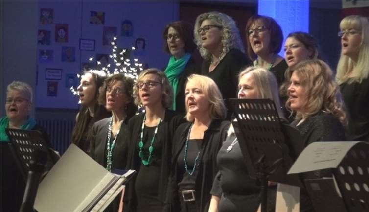 Der Chor präsentierte ein komplett neues Programm.