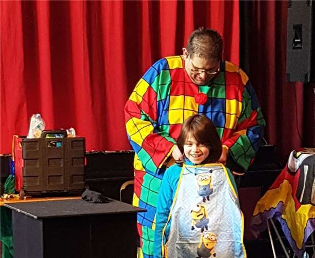 Der Clown Magicingo unterhielt die Kinder beim SPD-Familiennachmittag. privat