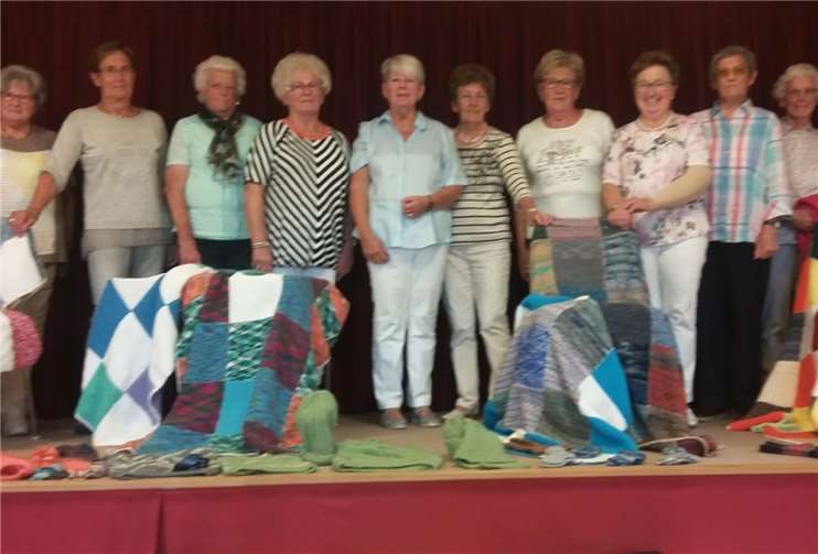 Der Club der „Club der fröhlichen Nadeln“ zeige sein können. Foto: privat