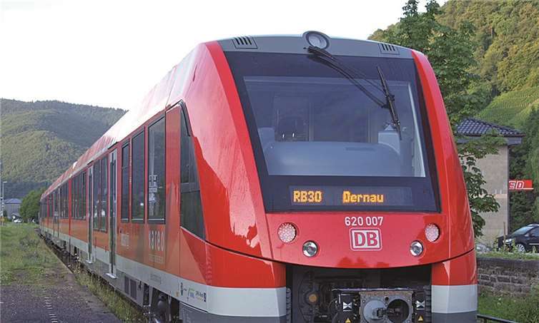 Der Coradia Lint 54 fährt künftig zwischen Dernau und Remagen.