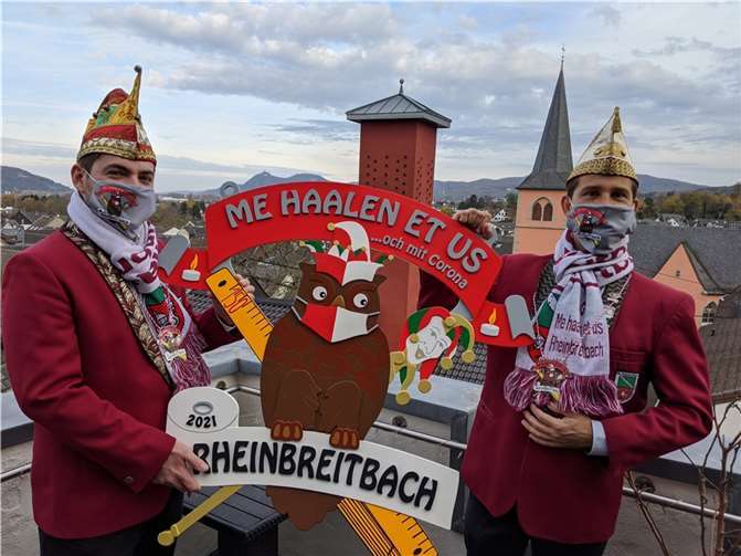 Der Corona-Sessionsorden der KG hat endlich ausgedient. Foto: privat