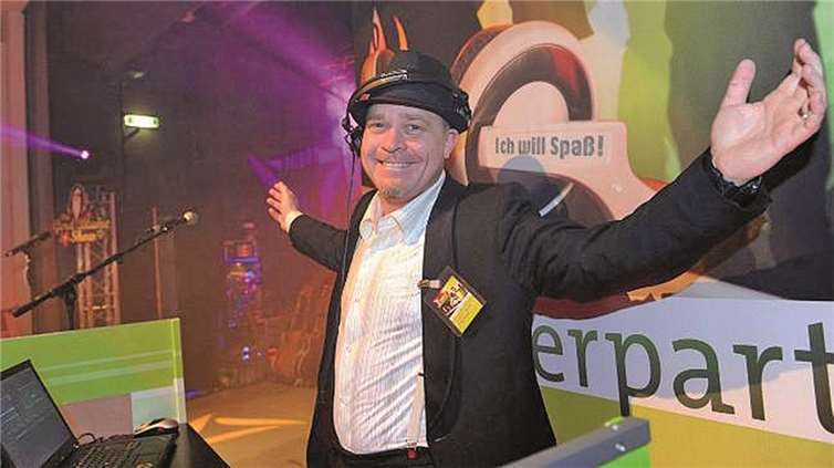 Der DJ Andy Hangen. privat