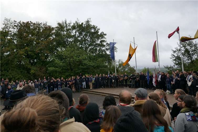 Der DPV feierte mit etwas Verspätung aufgrund von Corona sein fünfzigjähriges Jubiläum. Quellen: Dieblicher Pfadfinder