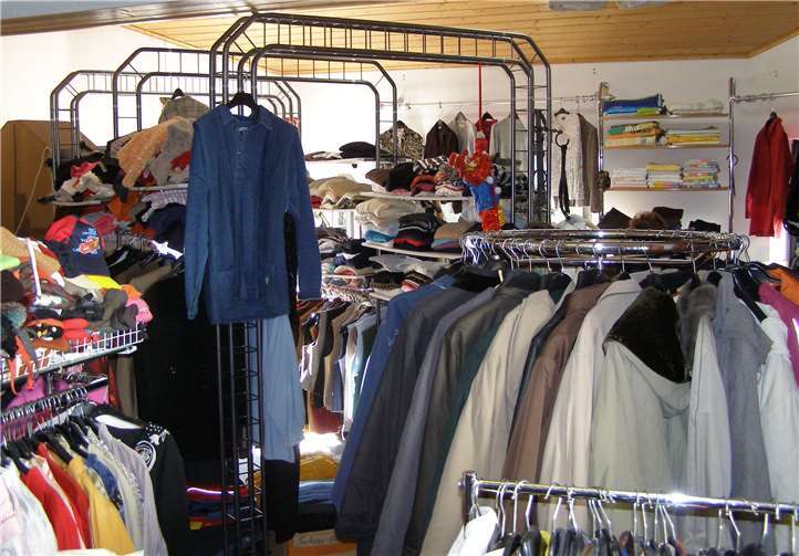 Der DRK-Kleidershop in Mendig. Foto: Lothar Spitzley/DRK KV MYK