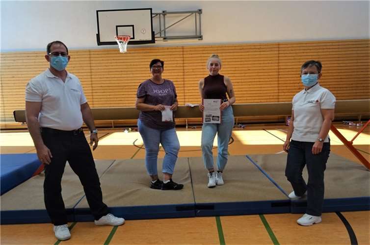 Der DRK OV Urbar bedankt sich bei den Betreuern und den Kindern des TV Urbar.