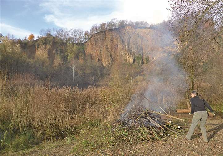 Der Dächelsberg – nach der NABU-Pflegeaktion.