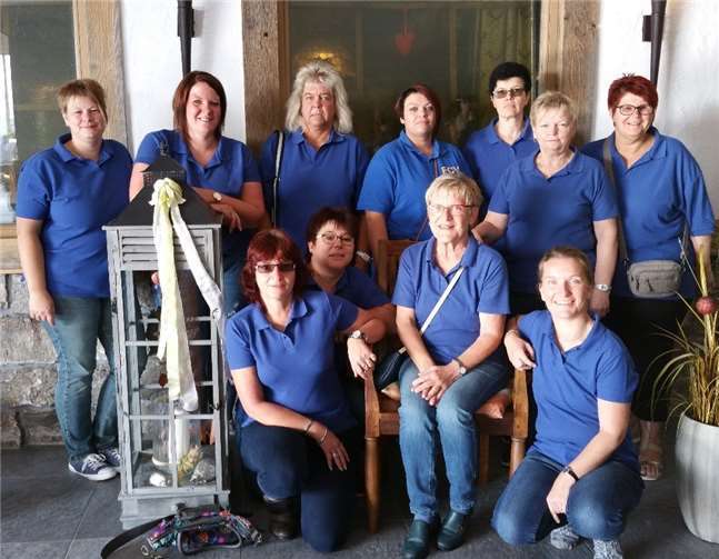 Der Damenelferrat des Fachbacher-Carnevals-Verein erlebte eine schöne Tour.Privat