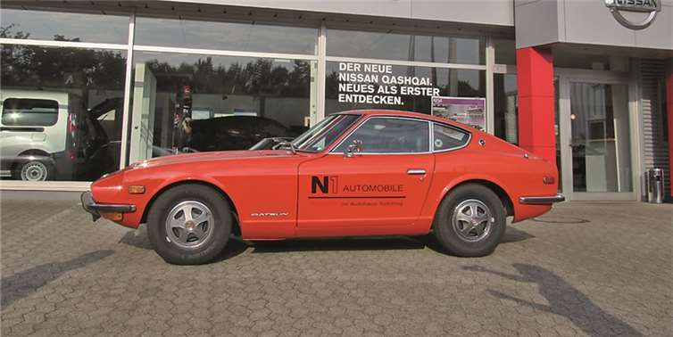 Der Datsun 240 Z von N1 Automobile machte unter den 120 gemeldeten Fahrzeugen keine schlechte Figur.