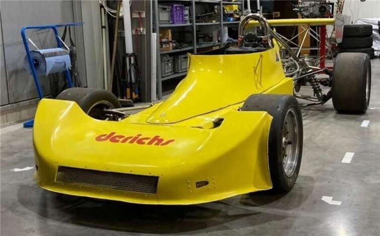Der Derichs Formel 3 Rennwagen wird von Mike Klebe Varona-Racing in Mayen restauriert. Fotos: Varona-Racing