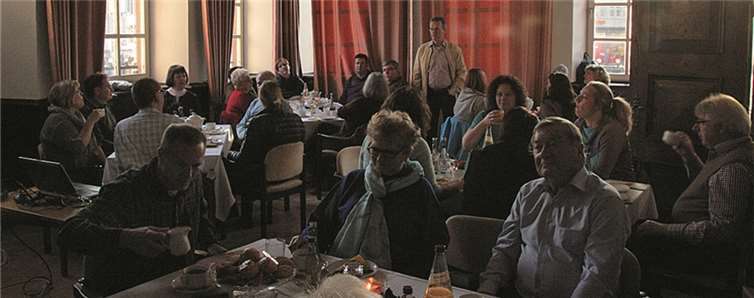 Der Deutsch - Englische Freundschaftskreis Mayen - Godalming im Alten Rathaus.privat