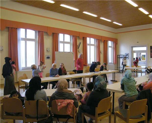 Der Deutschkurs richtet sich explizit an junge Mütter aus den verschiedensten Ländern.Gundolf Winklbauer/Stadtverwaltung Lahnstein