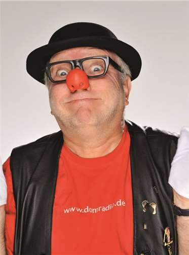 Der „Diaclown“ Willibert Pauels.privat